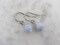 Blue Lace Agate Drop Earrings in Sterling Silver product 5